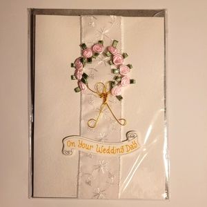 JUST MARRIED GREETING CARD